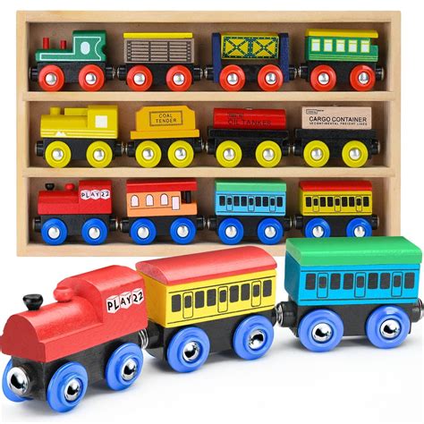 wooden train set target|premium wooden train set toy.